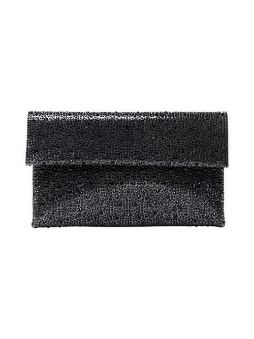 pochette donna nero con pietre Twenty Fourhaitch | KATHLEENNERO